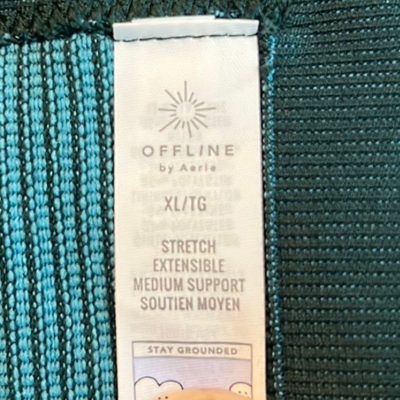 Offline by Aerie Seamless Two Tone Sports Bra Size XL NWT/NEW - Picture 8 of 10